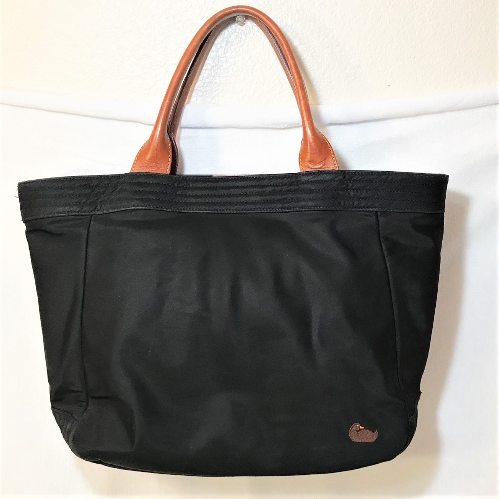 Dooney & Bourke Large Black Organizer Tote Bag